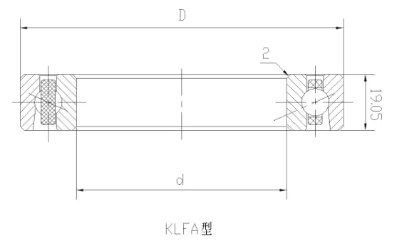 KLFA角接觸球薄壁軸承